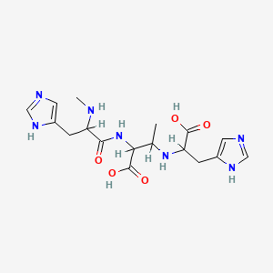 molecular formula C17H25N7O5 B1246356 费尔达霉素 CAS No. 61230-27-1