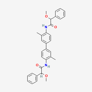 N,N'-(3,3'-dimethylbiphenyl-4,4'-diyl)bis(2-methoxy-2-phenylacetamide)