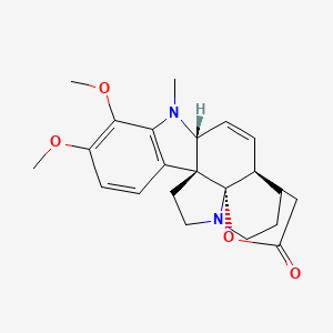 molecular formula C22H26N2O4 B1246401 Aspidophytine CAS No. 16625-21-1