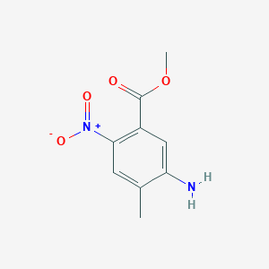 Methyl 5-amino-4-methyl-2-nitrobenzoate