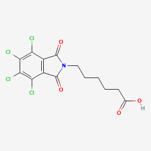 6-(4,5,6,7-Tetrachloro-1,3-dioxoisoindol-2-yl)hexanoic acid