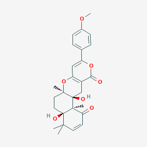 molecular formula C27H30O7 B1246420 Arisugacin B 