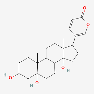 3-beta,5,14-Trihydroxy-5-beta-bufa-20,22-dienolide