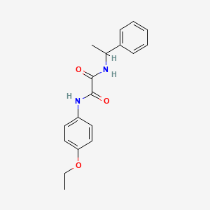 N-(4-ethoxyphenyl)-N'-(1-phenylethyl)ethanediamide