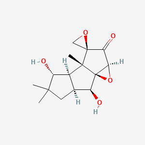 molecular formula C15H20O5 B1246448 Coriolin 
