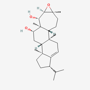 molecular formula C25H40O3 B1246458 Aspergilloxide 