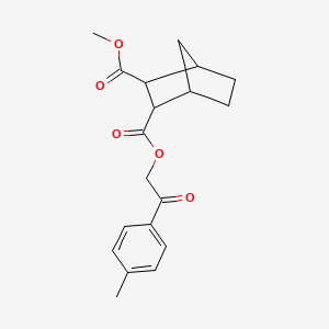 Methyl 2-(4-methylphenyl)-2-oxoethyl bicyclo[2.2.1]heptane-2,3-dicarboxylate