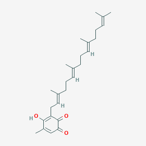 molecular formula C27H38O3 B1246464 Nigrolineaquinone A 