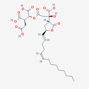 molecular formula C28H40O13 B1246467 柑橘真菌素A 