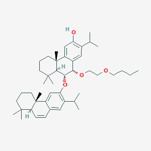 molecular formula C46H68O4 B1246469 Formosadimer B 