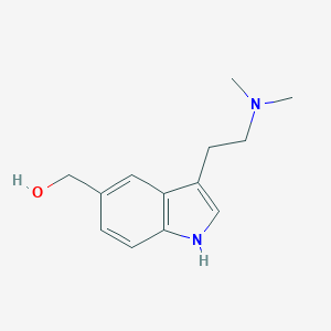 molecular formula C13H18N2O B124647 5-羟甲基-N,N-二甲基色胺 CAS No. 334981-08-7