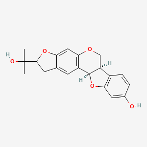 molecular formula C20H20O5 B1246471 rautandiol B 