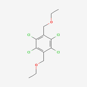 1,2,4,5-Tetrachloro-3,6-bis(ethoxymethyl)benzene