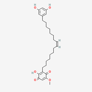molecular formula C29H40O6 B1246499 Ardisiaquinone E 