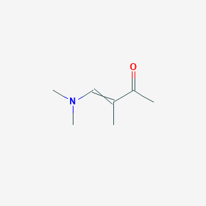 molecular formula C7H13NO B12465051 4-(Dimethylamino)-3-methylbut-3-en-2-one CAS No. 1187-89-9