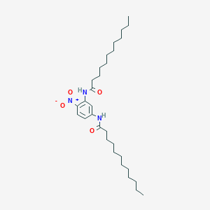 N-(5-Dodecanamido-2-nitrophenyl)dodecanamide