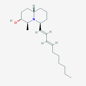 molecular formula C20H35NO B1246508 Clavepictine B 