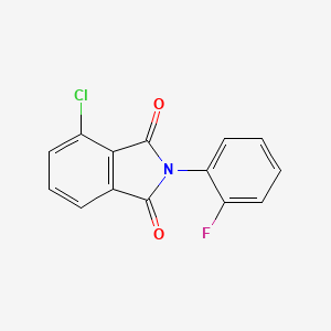 4-Chloro-2-(2-fluorophenyl)isoindole-1,3-dione