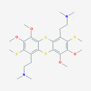 molecular formula C26H38N2O4S4 B1246512 利索克利巴丁3 