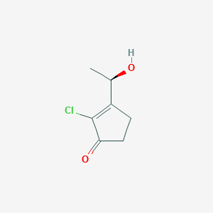 molecular formula C7H9ClO2 B1246535 Trichodenone C 