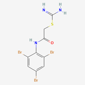 2-Oxo-2-[(2,4,6-tribromophenyl)amino]ethyl carbamimidothioate