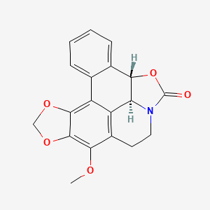 molecular formula C19H15NO5 B1246539 Artabonatine E 