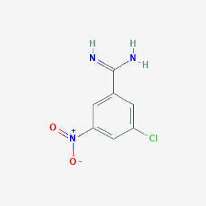 3-Chloro-5-nitrobenzenecarboximidamide