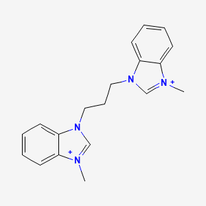 1,1'-propane-1,3-diylbis(3-methyl-1H-3,1-benzimidazol-3-ium)