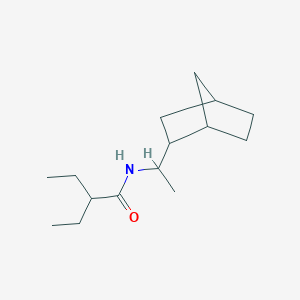 N-[1-(bicyclo[2.2.1]hept-2-yl)ethyl]-2-ethylbutanamide