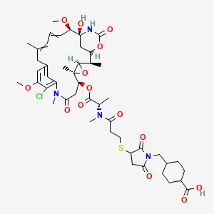 molecular formula C47H63ClN4O14S B12465508 DM1-Mcc 