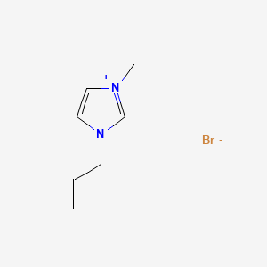 molecular formula C7H11BrN2 B1246553 1-烯丙基-3-甲基咪唑溴 CAS No. 31410-07-8