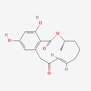 molecular formula C16H18O5 B1246569 trans-Resorcylide 
