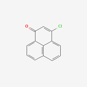 molecular formula C13H7ClO B12465756 3-Chlorophenalen-1-one CAS No. 83505-04-8