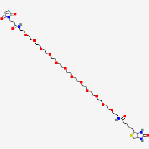 (+)-Biotin-PEG12-NH-Mal