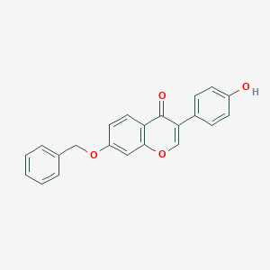 molecular formula C22H16O4 B124658 3-(4-羟基苯基)-7-苯甲氧基色满-4-酮 CAS No. 56401-06-0