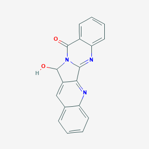 molecular formula C18H11N3O2 B1246582 Luotonin B 