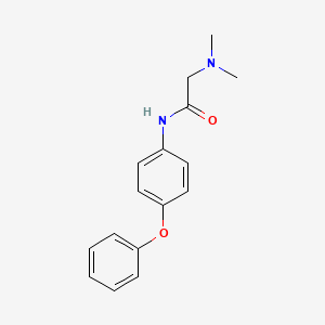 2-(dimethylamino)-N-(4-phenoxyphenyl)acetamide