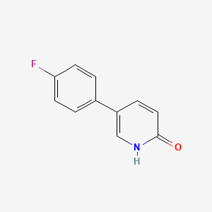 molecular formula C11H8FNO B1246603 5-(4-Fluorophenyl)pyridin-2-OL CAS No. 163563-23-3