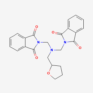 2,2'-{[(tetrahydrofuran-2-ylmethyl)imino]dimethanediyl}bis(1H-isoindole-1,3(2H)-dione)