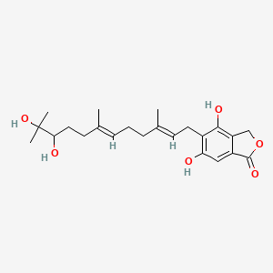 molecular formula C23H32O6 B1246613 Memnoconol 