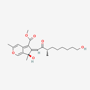 molecular formula C22H30O6 B1246620 Sequoiatone D 