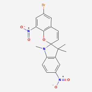 6-Bromo-1',3',3'-trimethyl-5',8-dinitrospiro[chromene-2,2'-indole]