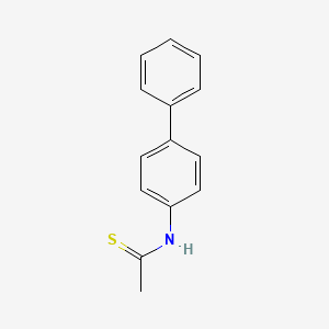 N-(biphenyl-4-yl)ethanethioamide