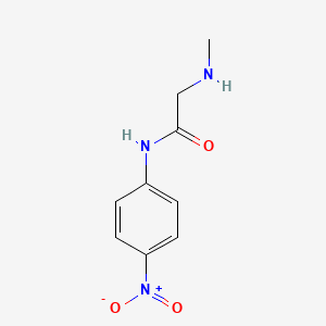 2-(methylamino)-N-(4-nitrophenyl)acetamide