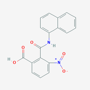 N-Naphthalen-1-yl-3-nitro-phthalamic acid