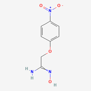 (Z)-N'-Hydroxy-2-(4-nitrophenoxy)ethanimidamide