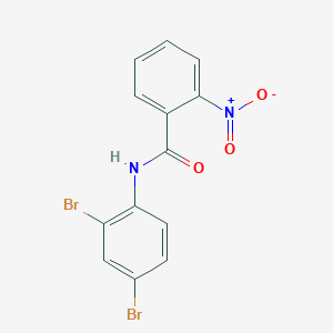 N-(2,4-dibromophenyl)-2-nitrobenzamide