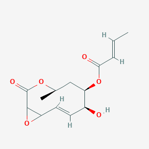 molecular formula C14H18O6 B1246648 multiplolide B 