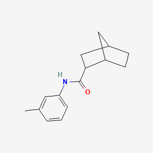 N-(3-methylphenyl)bicyclo[2.2.1]heptane-2-carboxamide