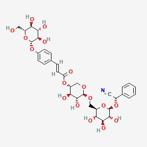 molecular formula C34H41NO17 B1246651 金盏花苷 B 